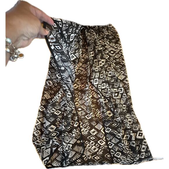 Raviya Strapless Tube Maxi Dress Beach Swim Cover-Up Geometric Print‎ Size L - Picture 5 of 5